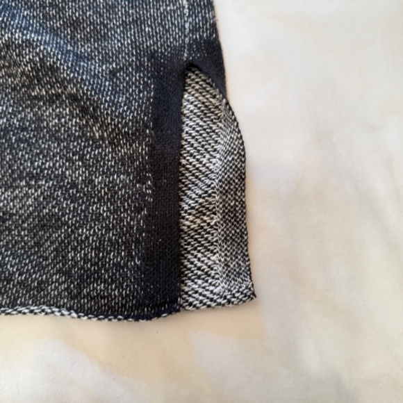 Eileen Fisher Black White Organic Cotton Linen Knit Pullover Sweater L Oversized - Picture 10 of 13